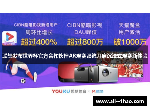 联想发布世界杯官方合作伙伴AR观赛眼镜开启沉浸式观赛新体验