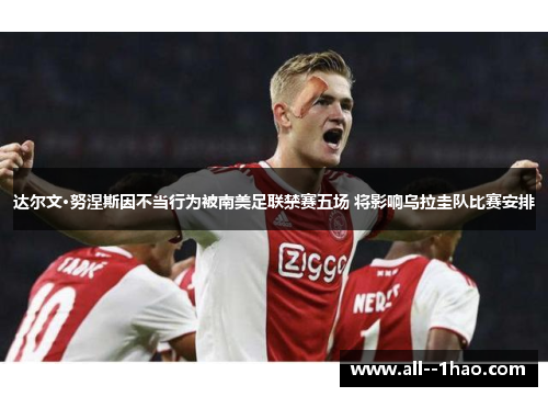 达尔文·努涅斯因不当行为被南美足联禁赛五场 将影响乌拉圭队比赛安排 达尔文·努涅斯因不当行为被南美足联禁赛五场 将影响乌拉圭队比赛安排